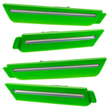 Oracle 10-15 Chevy Camaro Concept Sidemarker Set - Clear - Synergy Green Metallic (GHS)