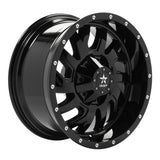 RBP 65R Glock 20x10 5x127/139.7 BP / 5.5 BS 0mm Offset 78mm CB (Hub Centric) Gloss Black Wheel