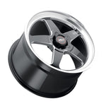 Weld 17x8 Ventura 5x114.3 ET38 BS6.0 Gloss BLK MIL DIA 72.56