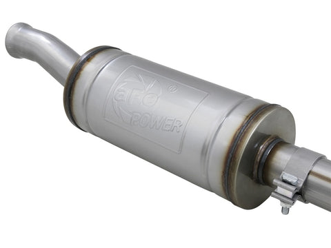 aFe Rebel Series 2.5in 409 SS Cat-Back Exhaust System w/ Black Tips Jeep Wrangler (JL) 2018 V6 3.6L