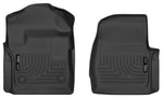 Husky Liners 2017 Ford F250/F350 Series Standard Cab X-Act Contour Black Floor Liners