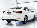 AWE Tuning 18-19 Volkswagen Jetta GLI Mk7 Track Exhaust - Diamond Black Tips (Fits High-Flow DP)