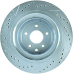 StopTech Select Sport 08-13 Infiniti G37 Slotted and Drilled Left Rear Brake Rotor