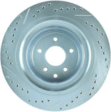 StopTech Select Sport 08-13 Infiniti G37 Slotted and Drilled Left Rear Brake Rotor