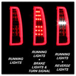 Spyder Chevy Tahoe / Suburban 15-17 LED Tail Lights - Red Clear (ALT-YD-CTA15-LED-RC)