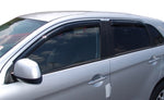 AVS 11-13 Mitsubishi Outlander Sport Ventvisor Outside Mount Window Deflectors 4pc - Smoke