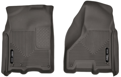Husky Liners 09-17 Dodge Ram 1500 Crew Cab X-Act Contour Cocoa Front Floor Liners (A/T Only)