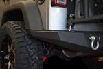 DV8 Offroad 07-18 Jeep Wrangler JK Rear Bumper Full Length