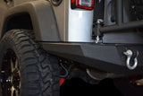 DV8 Offroad 07-18 Jeep Wrangler JK Rear Bumper Full Length