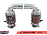 AWE Tuning Porsche 991.2 3.0L Performance Catalysts (Non PSE Only)