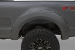 Bushwacker 17-18 Ford F-250 Super Duty Pocket Style Flares 4pc - Ingot Silver