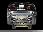 AWE Tuning Audi B8 A5 3.2L Track Edition Exhaust System - Dual 3.5in Diamond Black Tips