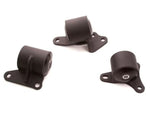 Innovative 92-96 Prelude F-Series/H-Series Black Steel Mounts 75A Bushings (Auto Chassis/Trans)