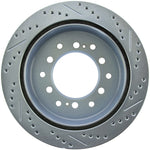 StopTech Select Sport 08-09 Toyota FJ Crusier SportStop Slotted & Drilled Right Rear Rotor