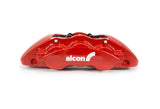 Alcon Ford 2019+ Ranger / 2020+ Bronco 350x34mm Rotors 6-Piston Red Calipers Front Brake Upgrade Kit