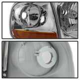 xTune 97-03 Ford F-150 4pc OEM Style Headlights w/Corner - Chrome (HD-JH-FF15097-L-SET-C)