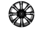 RBP 94R 22x12 8x170 BP / 4.75 BS -44mm Offset 129mm CB (Hub Centric) Black w/Chrome Inserts Wheel