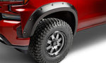 Bushwacker 2019 Chevrolet Silverado 1500 Pocket Style Flares Font 2pc - Black