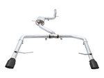 AWE Tuning 18-19 Volkswagen Jetta GLI Mk7 Track Exhaust - Diamond Black Tips (Fits High-Flow DP)