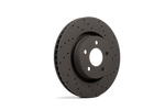 Hawk Talon 2007 Cadillac Escalade Drilled and Slotted Rear Brake Rotor Set