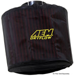 AEM Air Filter Wrap Black 7 1/2 inch Base 7 inch Top 9 inch Tall