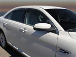 Stampede 2010-2015 Ford Taurus Tape-Onz Sidewind Deflector 4pc - Smoke