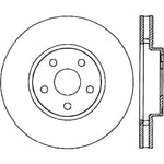 StopTech Sport Slotted (CRYO) 92-95 Toyota MR2 Front Right Slotted Rotor