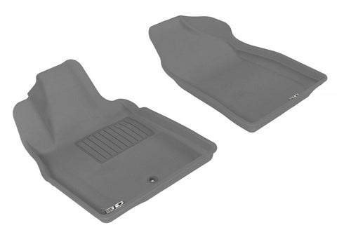 3D MAXpider 2006-2011 Chevrolet HHR Kagu 1st Row Floormat - Gray