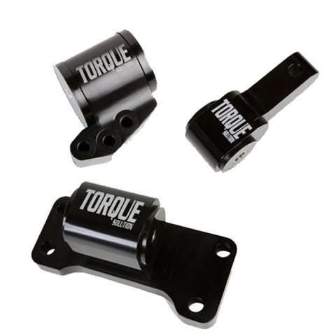 Torque Solution Mitsubishi EVO VII-IX Billet 3 piece mount Kit: Mitsubishi Evolution VII-IX 01-06