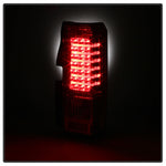 Xtune Hummer H3 06-09 ( Non H3T ) LED Tail Lights Chrome ALT-ON-HH306-LED-C