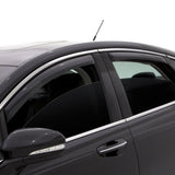 AVS 16-18 Toyota Tacoma Double Cab Ventvisor In-Channel Front & Rear Window Deflectors 4pc - Smoke