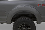 Bushwacker 17-18 Ford F-250 Super Duty Pocket Style Flares 4pc - Magnetic Grey