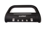 Lund 07-17 Jeep Wrangler Bull Bar w/Light & Wiring - Black