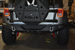 DV8 Offroad 07-18 Jeep Wrangler JK Rear Bumper Full Length