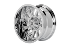 RBP 65R Glock 22x12 5x127 BP / 4.75 BS -44mm Offset 78mm CB (Hub Centric) Chrome Wheel