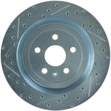 StopTech Select Sport Drilled & Slotted Rotor - Front Left