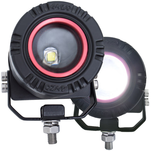 ANZO Universal Adjustable Round LED Light
