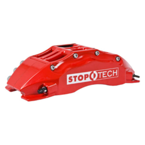 StopTech 07-09 Escalade/Subarban/Tahoe/Yukon Front BBK w/ Red ST-60 Calipers Slotted 380x35mm Rotor
