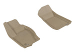 3D MAXpider 2006-2010 Jeep Commander Kagu 1st Row Floormat - Tan