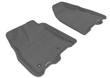 3D MAXpider 2011-2012 Toyota Sienna Kagu 1st Row Floormat - Gray
