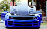Oracle 10-15 Chevrolet Camaro Concept Side Mirrors - Aqua Blue Metallic (GBD)