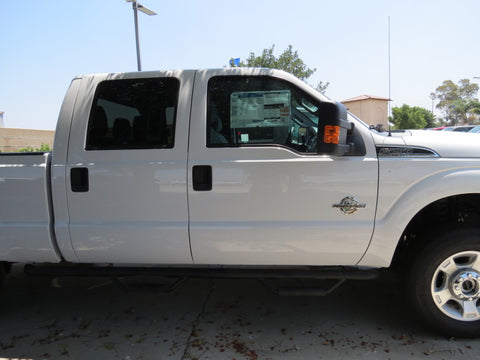RBP RX-7 Step Bars 99-16 F250/350/450/550 Super Duty Crew Cab 6.75ft. Box - Black