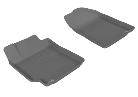 3D MAXpider 2007-2011 Toyota Camry Kagu 1st Row Floormat - Gray