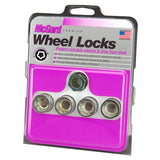 McGard Wheel Lock Nut Set - 4pk. (Under Hub Cap / Cone Seat) 9/16-18 / 15/16 Hex / 1.015in. L