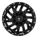 RBP 65R Glock 20x10 5x127/139.7 BP / 5.5 BS 0mm Offset 78mm CB (Hub Centric) Gloss Black Wheel