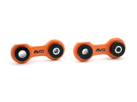 AVO Suspension Rear Solid Endlinks w/Polyurethane 70mm - 02-07 Subaru WRX / 04-07 Subaru STI