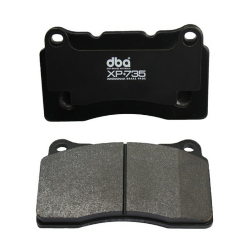 DBA 01-02 Miata w/ Sport Suspension HPS Street XP+735 Rear Brake Pads