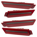 Oracle 10-15 Chevrolet Camaro Concept Sidemarker Set - Tinted - Crystal Red (Claret) (GBE)