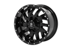 RBP 65R Glock 20x10 5x127/139.7 BP / 5.5 BS 0mm Offset 78mm CB (Hub Centric) Gloss Black Wheel
