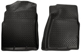 Husky Liners 07-12 Chevrolet Silverado/GMC Sierra Regular Cab Classic Style Black Floor Liners